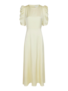 Benuti Solid Dress - Light Yellow