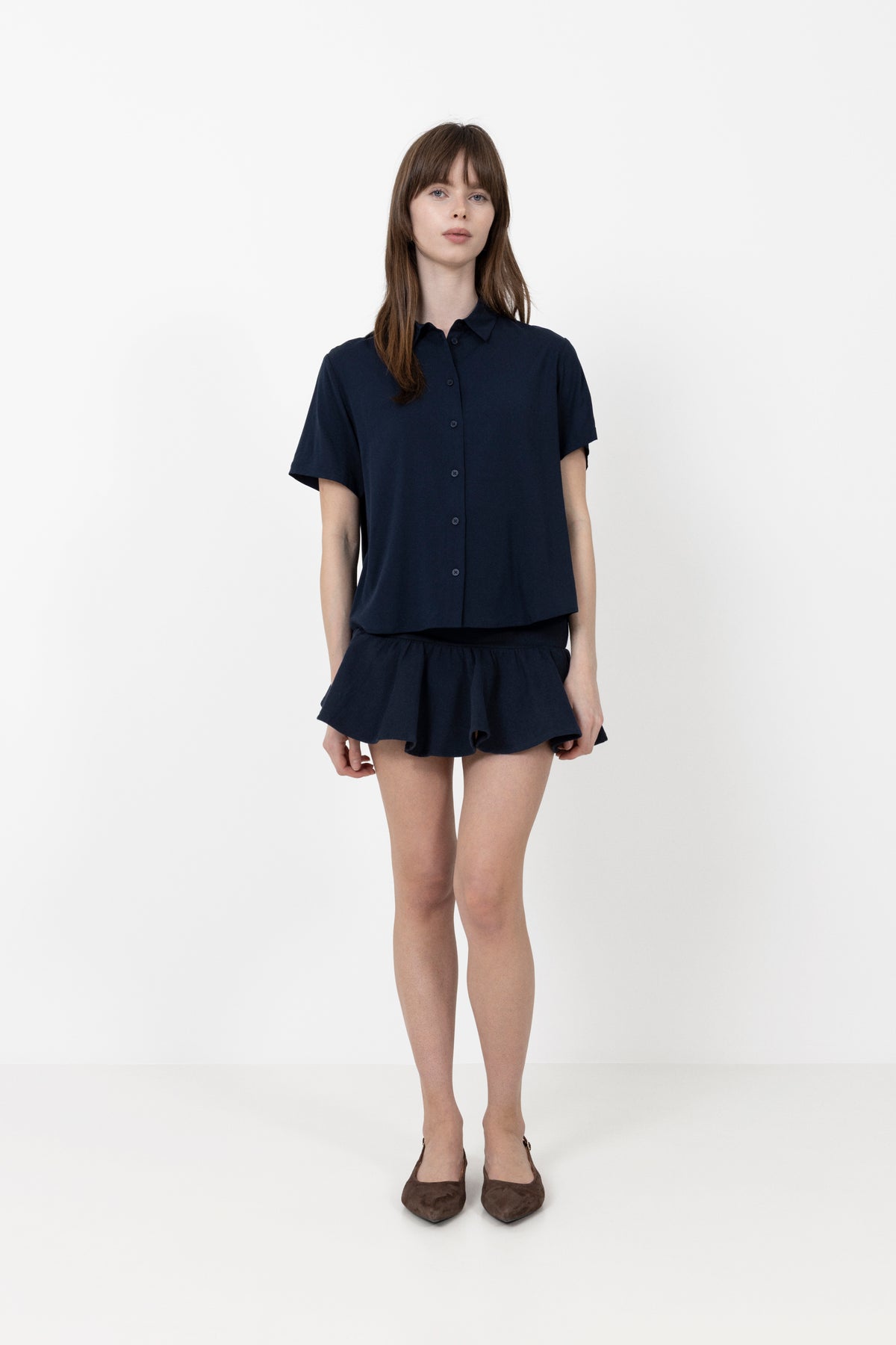 Ginger Skirt - Navy