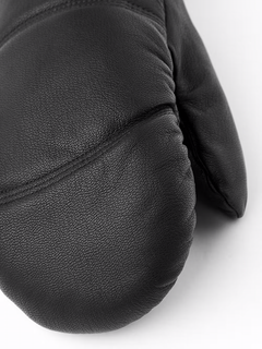 Leather Box Mitt - Black