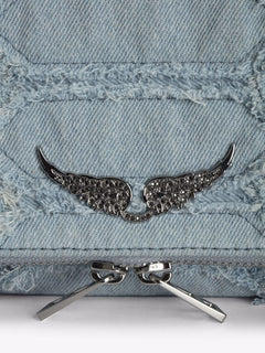 Rock Fringed Denim - Breeze
