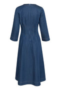 Mableiw Dress - Dark Blue Denim