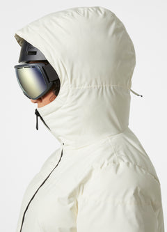 W Nora Short Puffy Jacket - Snow