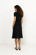 Madeleine Linen Tee - Black
