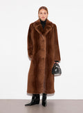 Nora Coat - Natural Brown