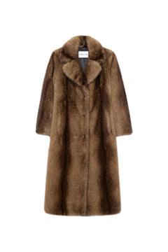 Nora Coat - Natural Brown