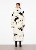 Palmer Coat - Black/Off White