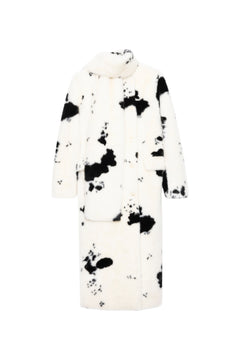 Palmer Coat - Black/Off White