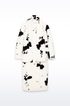 Palmer Coat - Black/Off White