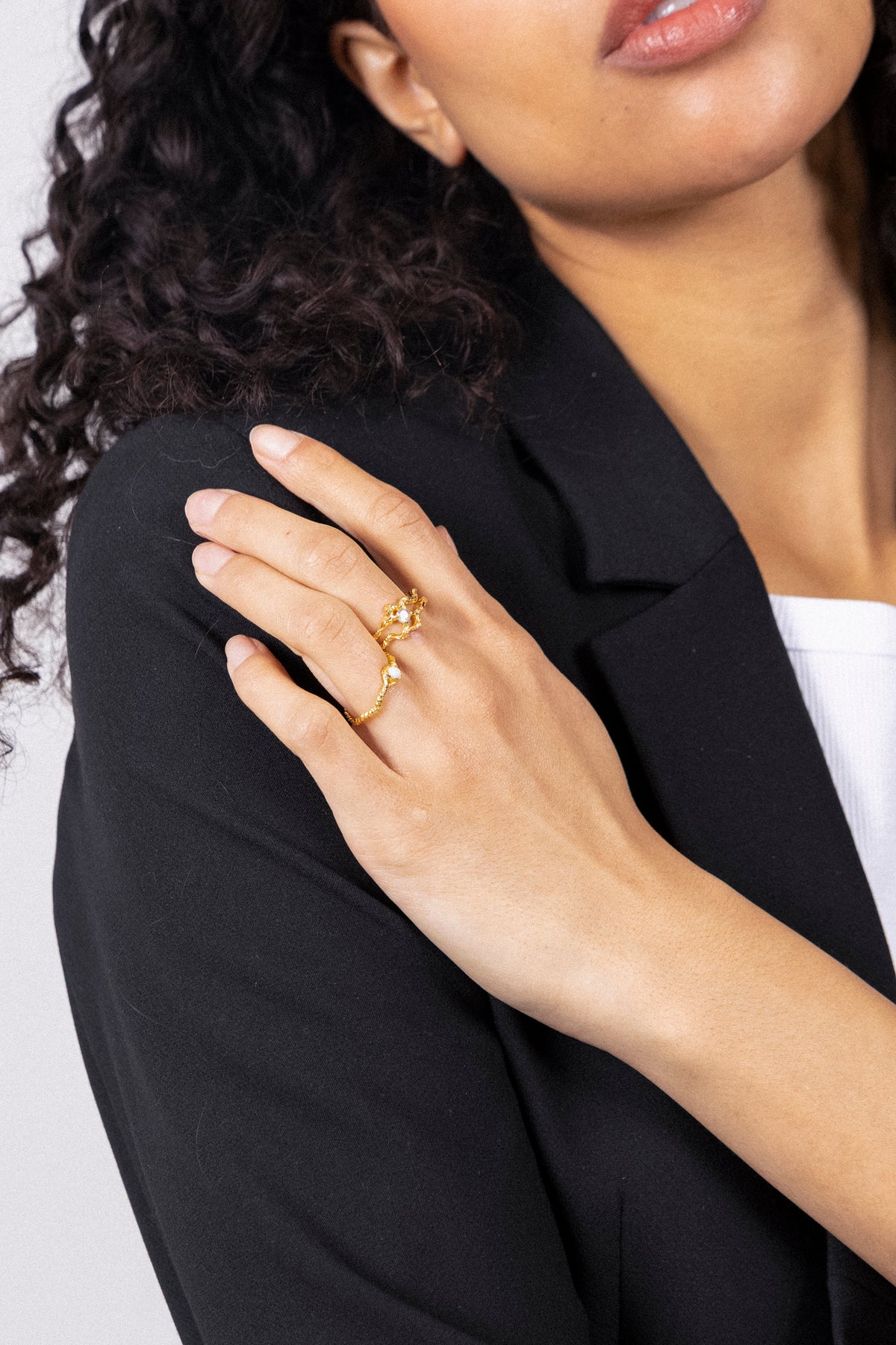 Shelly Ring - Gold