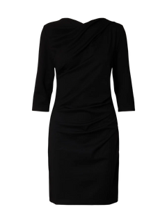 Ira-Carolina 3/4 Short Dress - Black