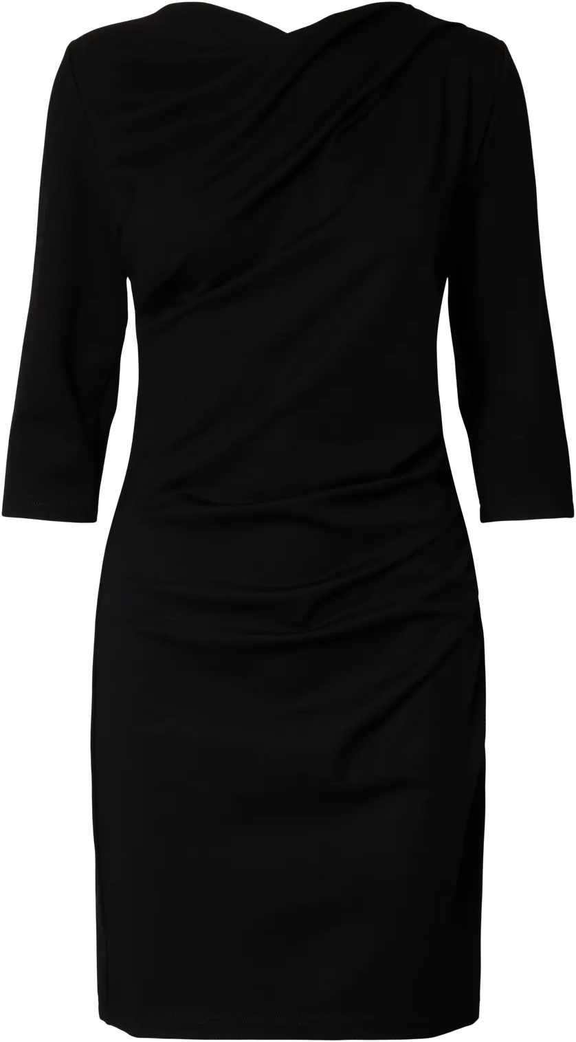 Ira-Carolina 3/4 Short Dress - Black