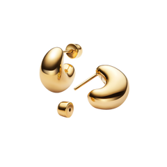 Tryvann Pillow Earring - Gold