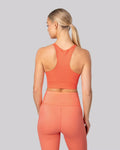 Rib Tech Top - Light Coral