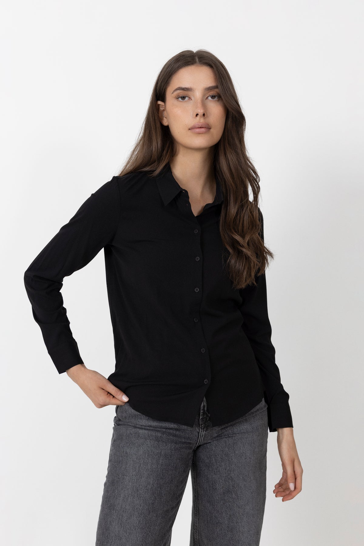 Milly Np Shirt - Black