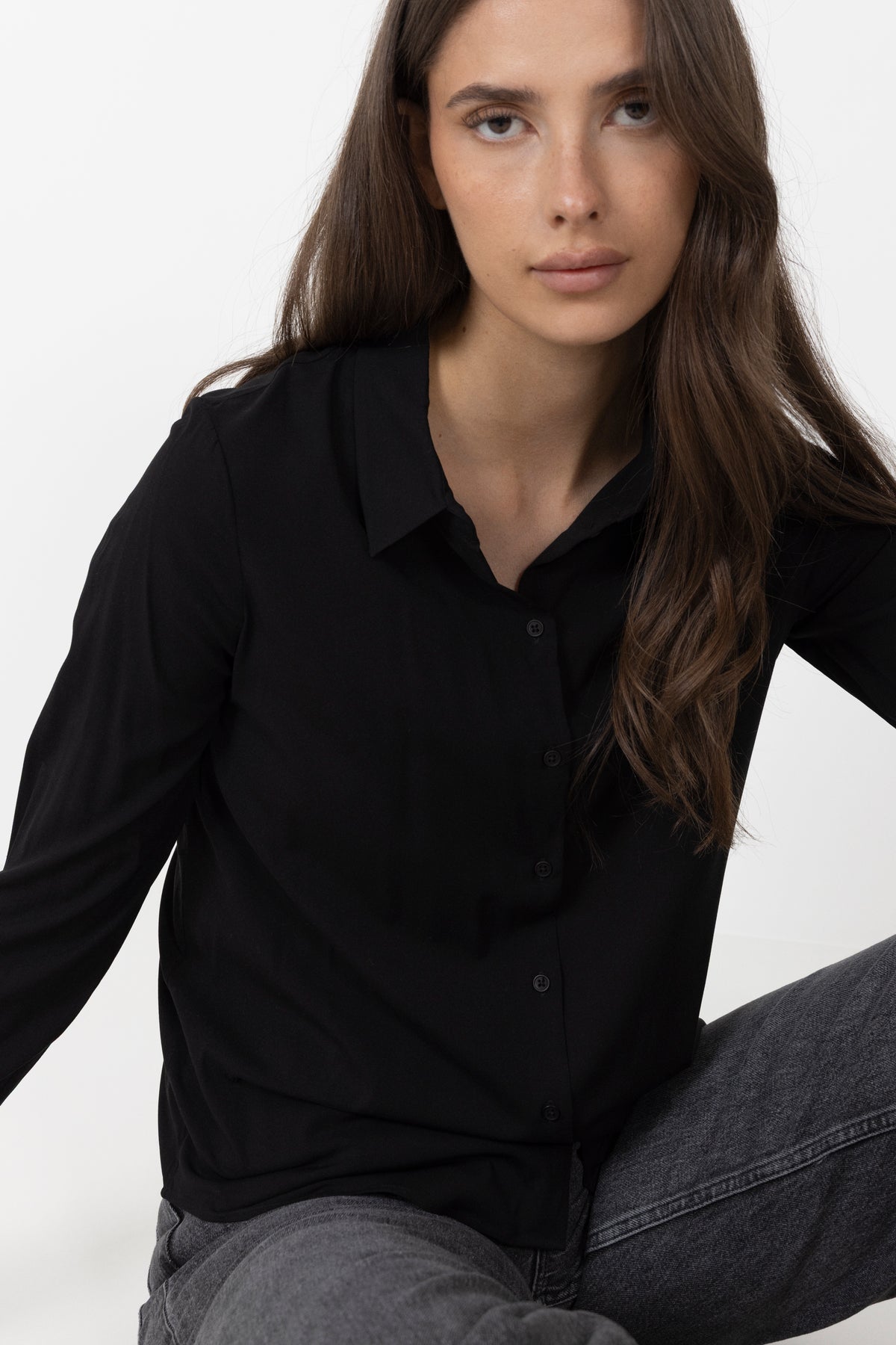 Milly Np Shirt - Black