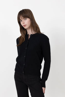 Nor Short Cardigan - Black