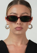 Gina - Trans Cherry/Green