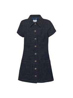 Wool Denim Gayane - Dark Navy Blue