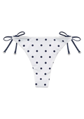 Polka Dot Iliana Reversible Bottom - White/Navy