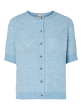 Yasannika Ss Cardigan - Clear Sky Melange