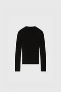 Evie Contrast Knit - Black