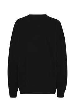 Sweat Crewneck With Logo - Black