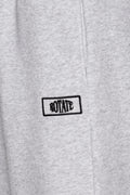 Sweatpants With Logo - Light Grey Melange