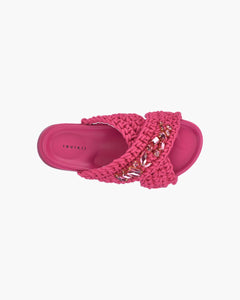 Woven Stones -  Fuchsia