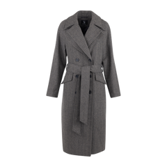 Angelina Coat - Dark Brown