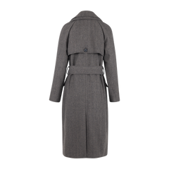 Angelina Coat - Dark Brown