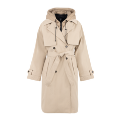 Eira Coat - Silver Mink