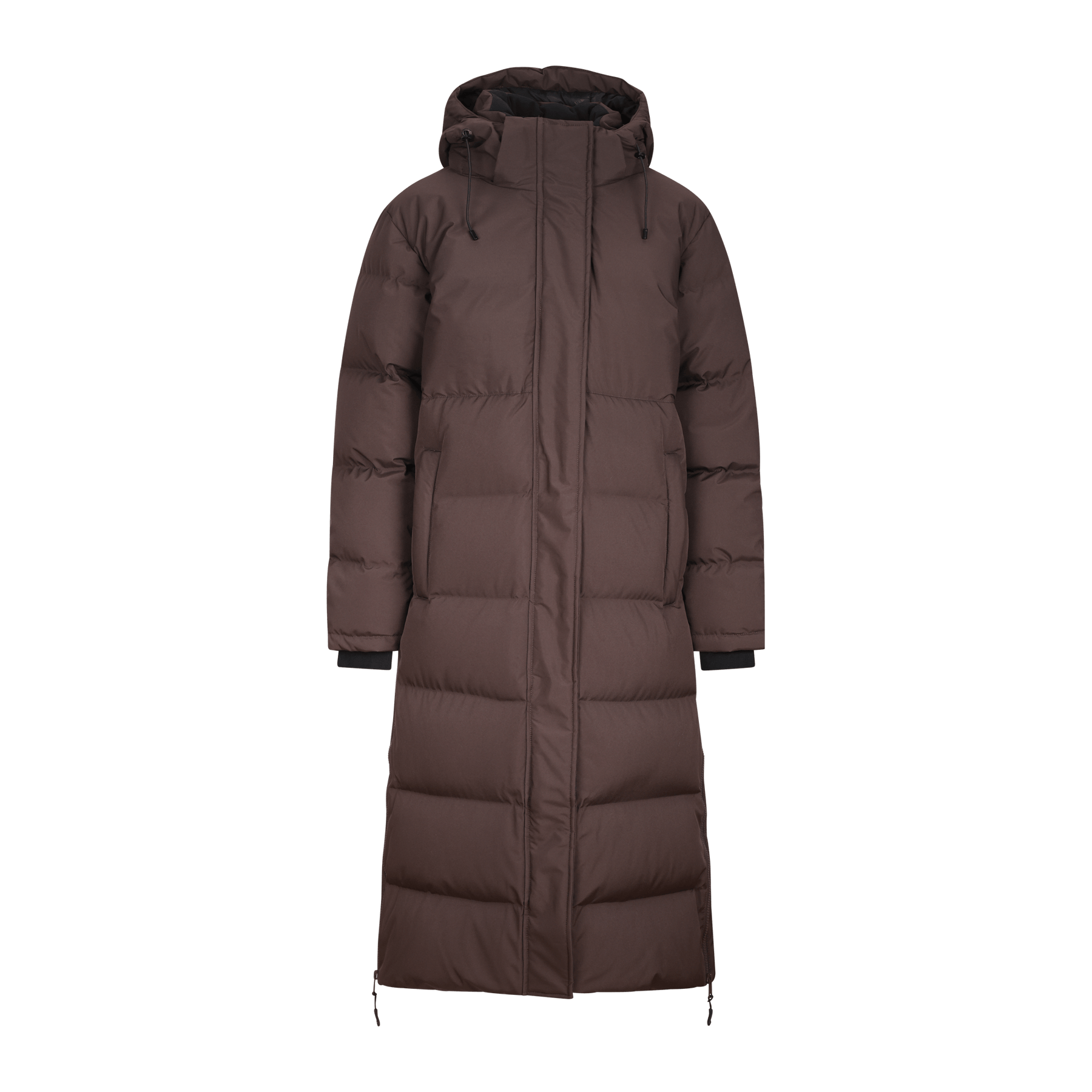 Ida Down Coat - Black Coffee
