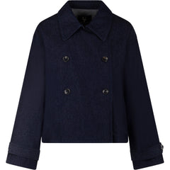 Cicely Trenchcoat - Dark Navy Denim