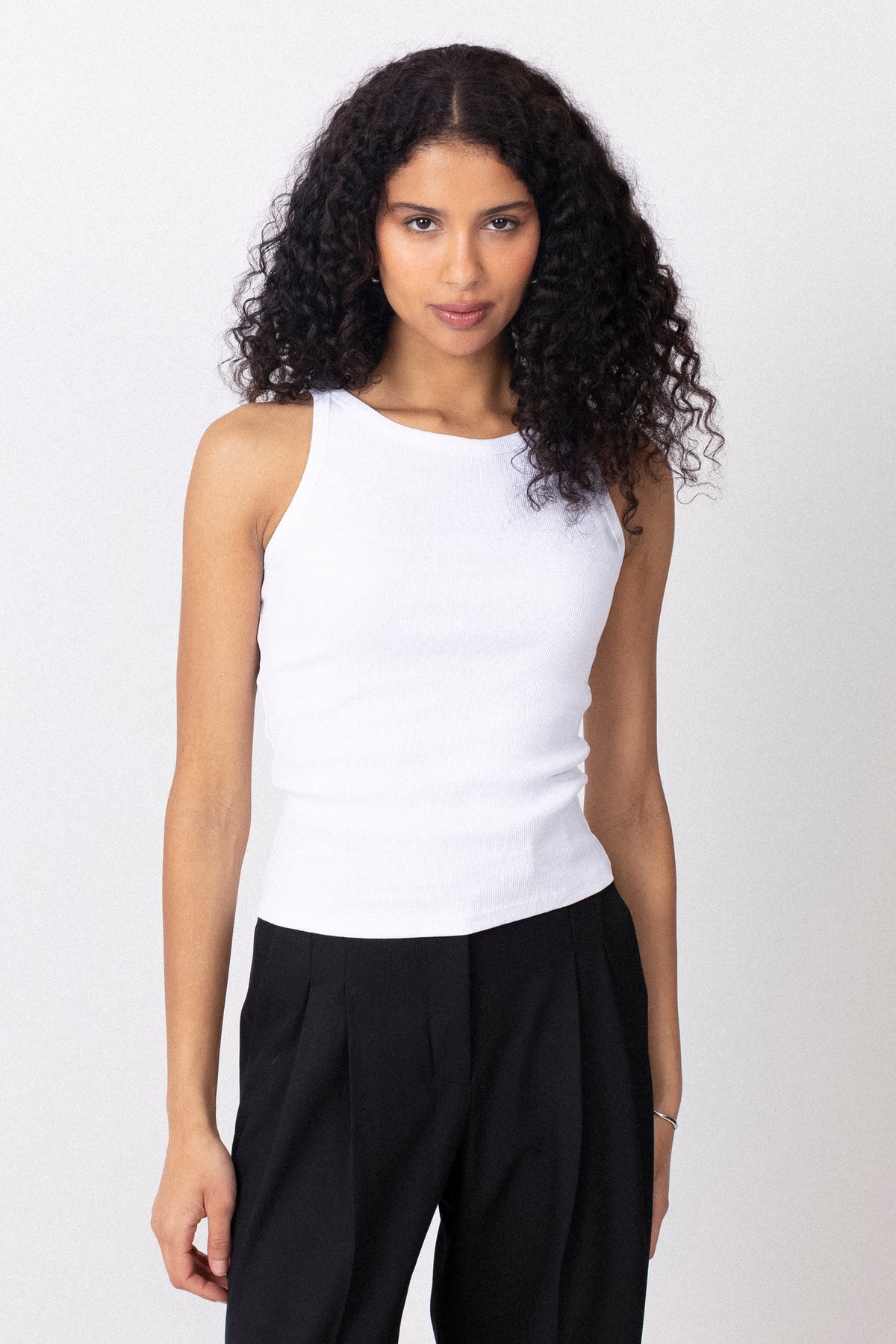 DrewGZ SL Top - Bright White