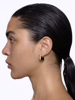 Tote Medium Earrings - Gold