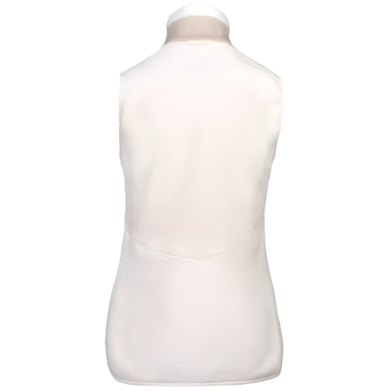 Fusion Pile Vest - Tofu White