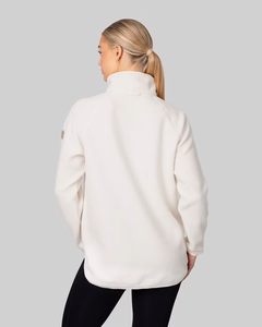 Fusion Pile Oversized Henley - Tofu White