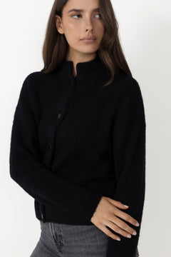 AlphaGZ Short Cardigan - Black
