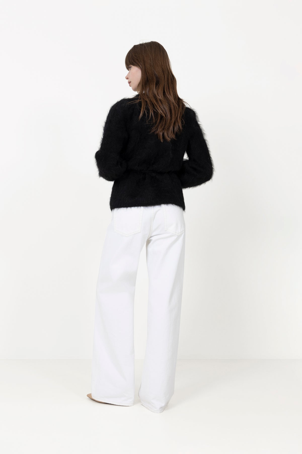 Fredrikke Chunky Cardigan - Black