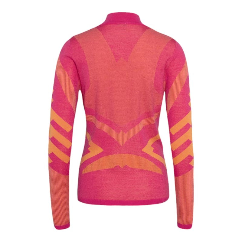 Faith Half-Zip - Berry Pink