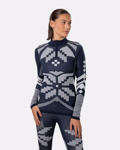 Faith Half-Zip - Dark Navy Blue