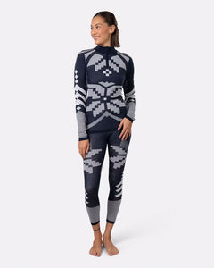 Faith Half-Zip - Dark Navy Blue