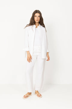 Sonar Linen Pants - White