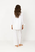 Sonar Linen Pants - White