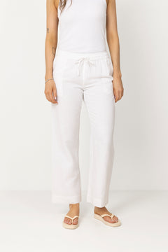 Sonar Linen Pants - White