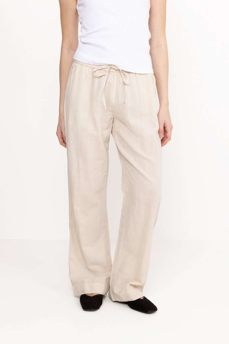 Sonar Linen Pants - Sand