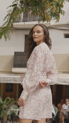 Lenna Mini Dress - Pastel