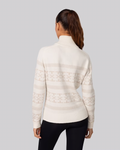 Dalsbygda Woolmix Halfzip Sweater - Tofu White
