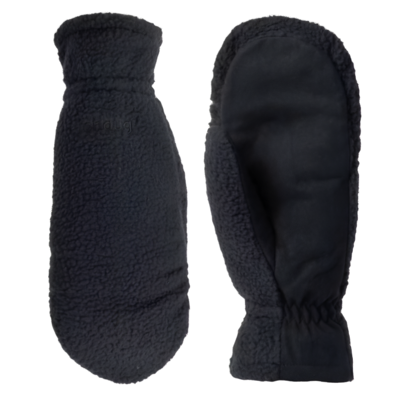 Fusion Pile Mitten - Black