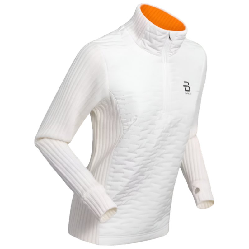 Half Zip Comfy 2.0 - Snow White